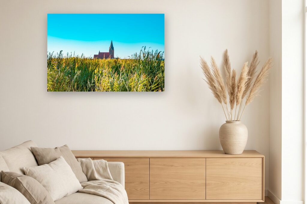 Leinwand Barth 10 als 120 x 80 cm Leinwand im Wohnzimmer