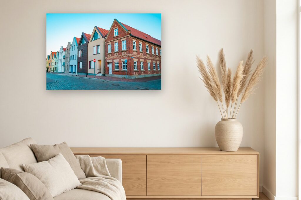 Leinwand Barth 2 als 120 x 80 cm Leinwand im Wohnzimmer