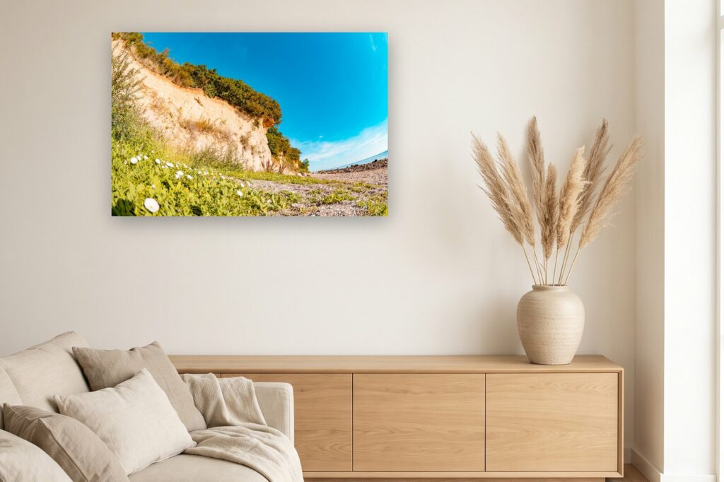 Leinwand Boltenhagen 6 als 120 x 80 cm Leinwand im Wohnzimmer