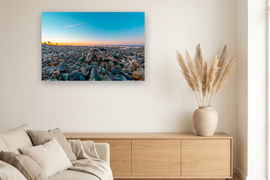 Leinwand Carolinensiel Harlesiel 14 als 120 x 80 cm Leinwand im Wohnzimmer