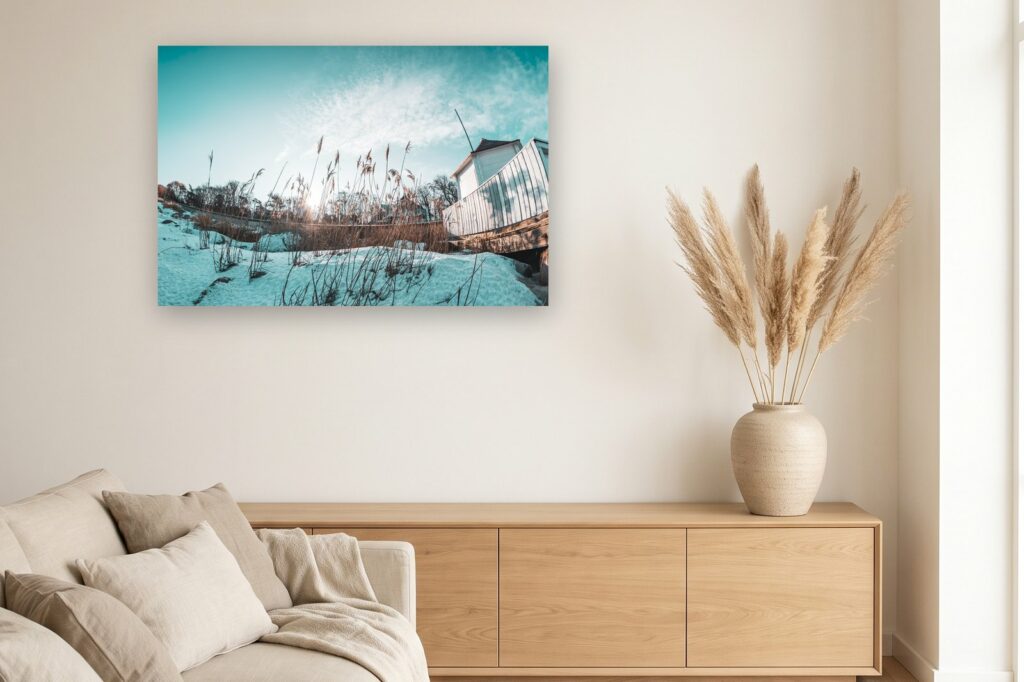 Leinwand Kühlungsborn 6 als 120 x 80 cm Leinwand im Wohnzimmer