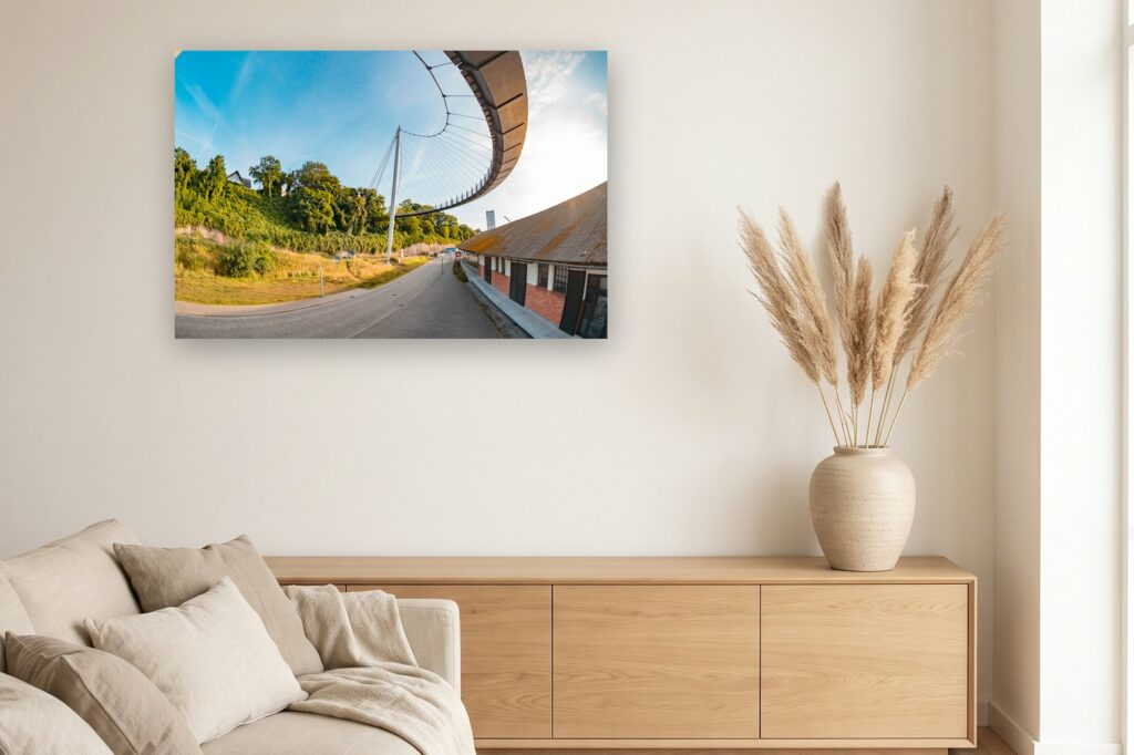 Leinwand Sassnitz 14 als 120 x 80 cm Leinwand im Wohnzimmer