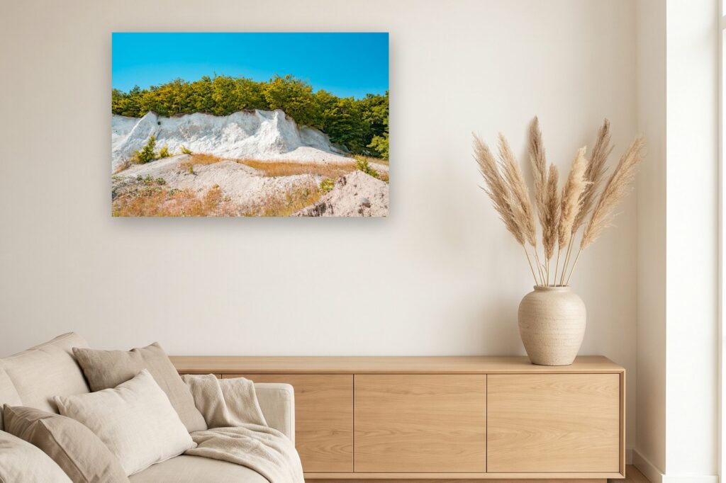 Leinwand Sassnitz 20 als 120 x 80 cm Leinwand im Wohnzimmer