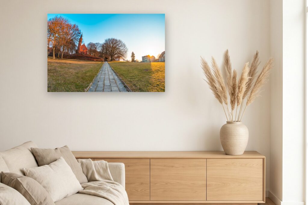 Leinwand Sassnitz 7 als 120 x 80 cm Leinwand im Wohnzimmer
