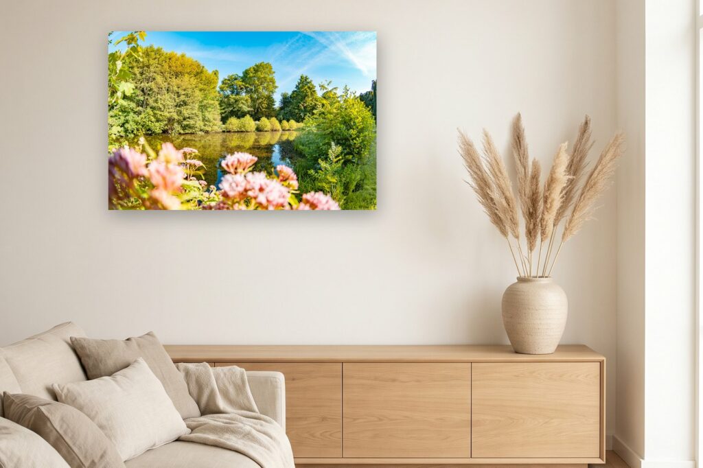 Leinwand Timmendorfer Strand / Niendorf 16 als 120 x 80 cm Leinwand im Wohnzimmer