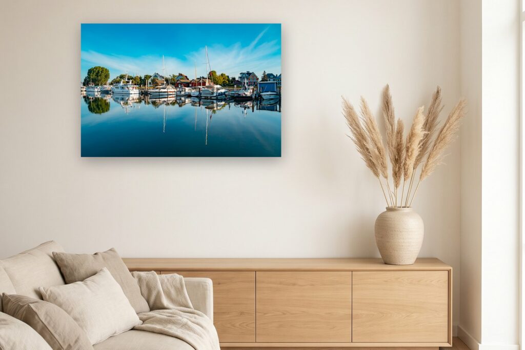 Leinwand Timmendorfer Strand / Niendorf 7 als 120 x 80 cm Leinwand im Wohnzimmer