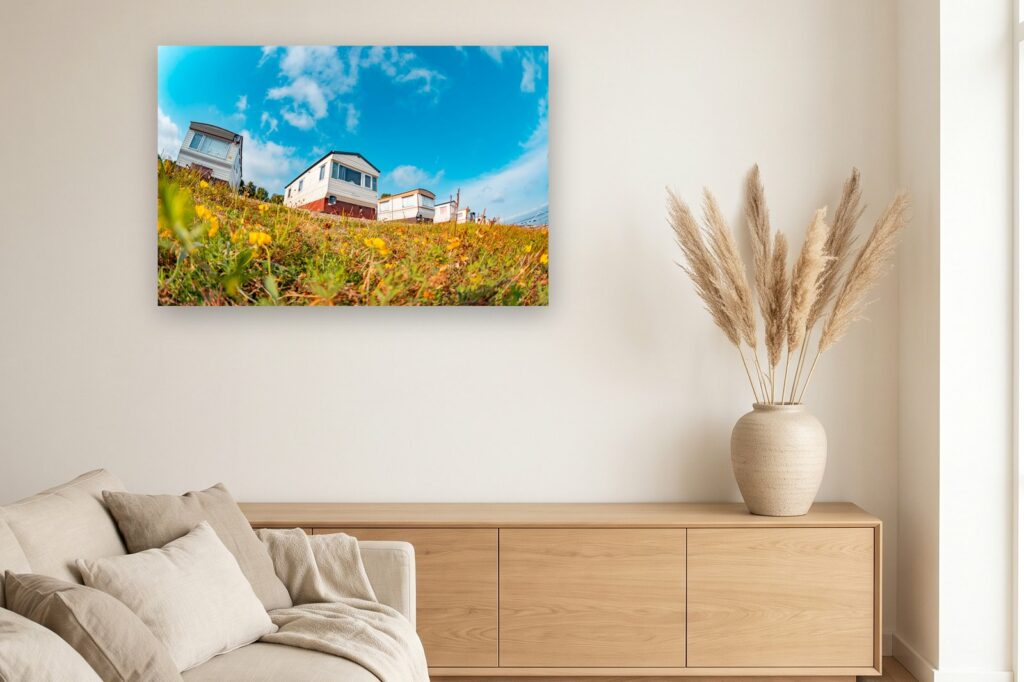 Leinwand Wilhelmshaven 6 als 120 x 80 cm Leinwand im Wohnzimmer