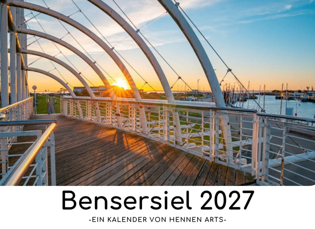 Bensersiel Kalender 2027, Titelblatt