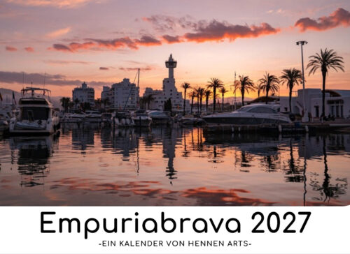 Empuriabrava Kalender 2027, Titelblatt