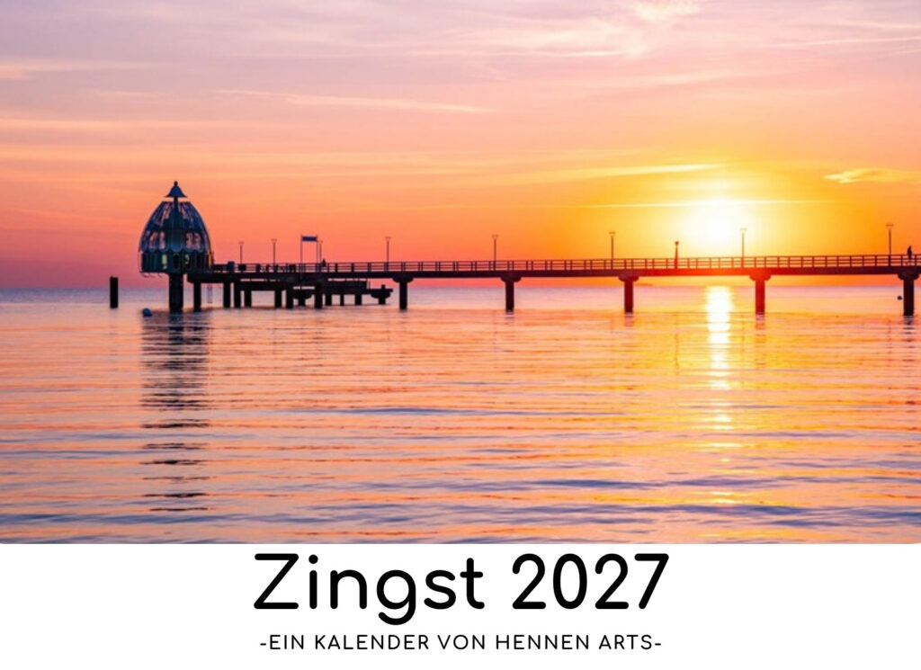 Zingst Kalender 2027, Titelblatt