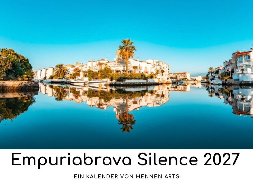 Empuriabrava Silence Kalender 2027 Titelblatt